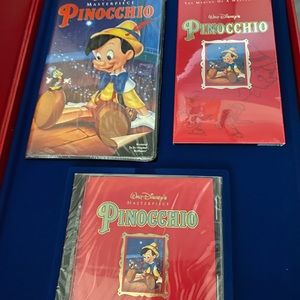 Pinocchio VHS Box Set